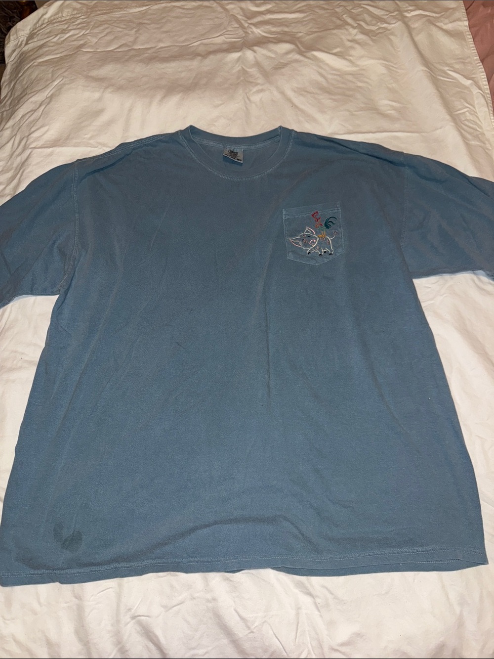 Men's Short Sleeve Pocket T-Shirt - Blue